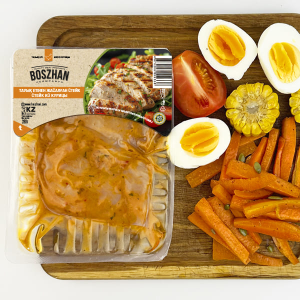 Стейк из курицы, т.м. Boszhan, в/у, 0,28 кг, шт